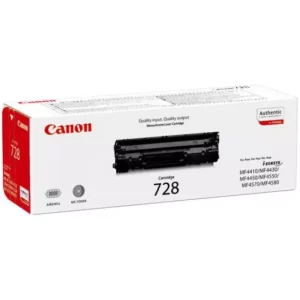 Cartouche toner canon 728/3500B002 noir d’origine